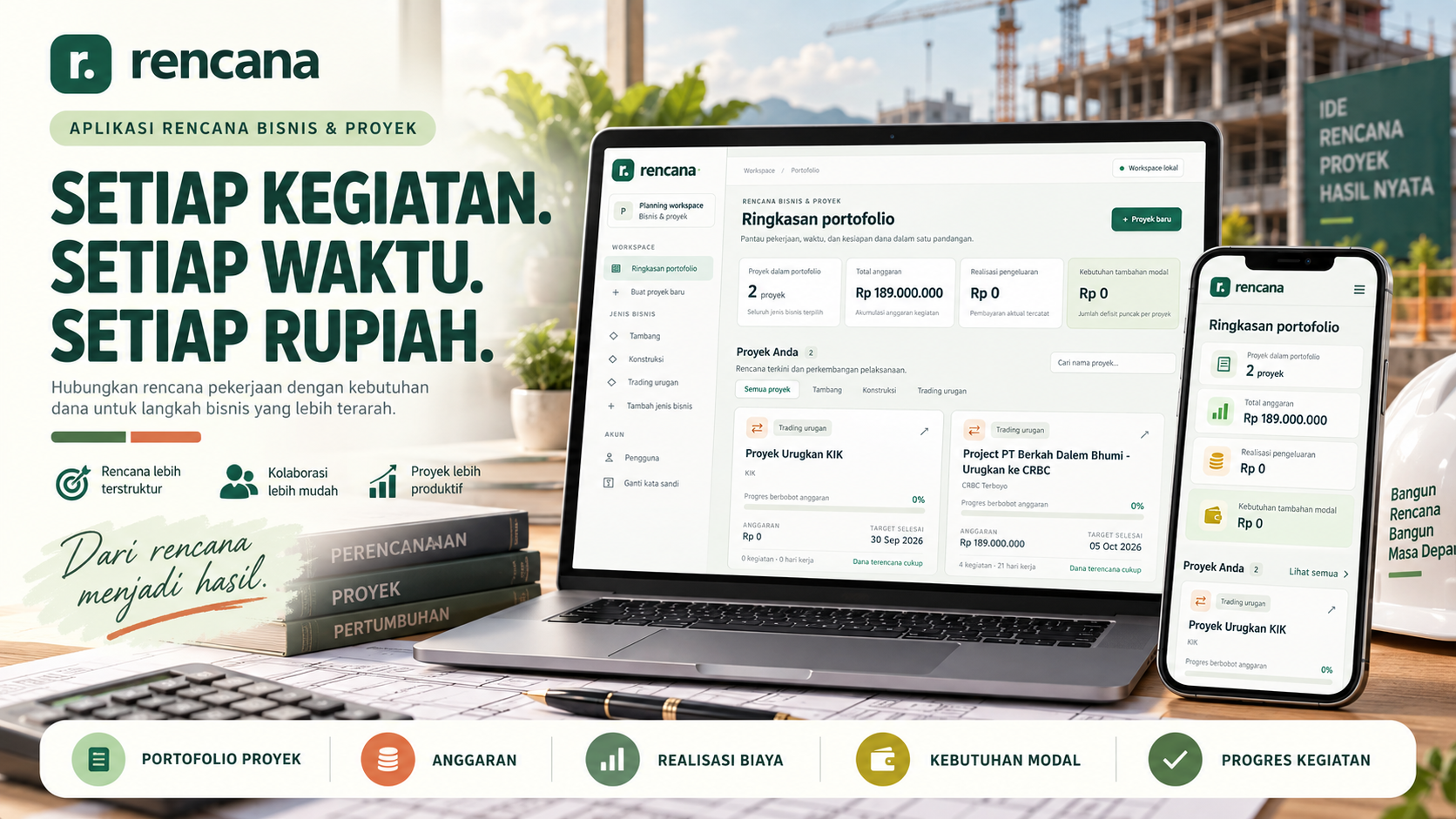 Aplikasi Rencana Project